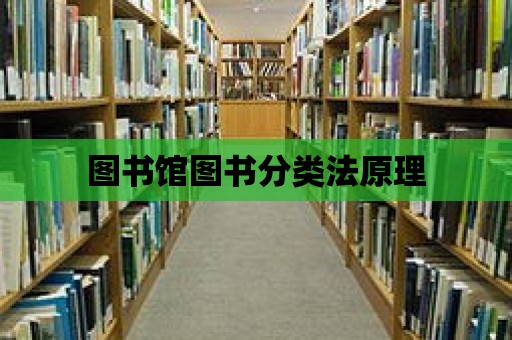 圖書館圖書分類法原理