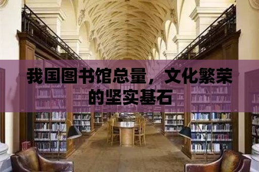 我國圖書館總量，文化繁榮的堅實基石