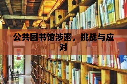 公共圖書館涉密，挑戰(zhàn)與應(yīng)對