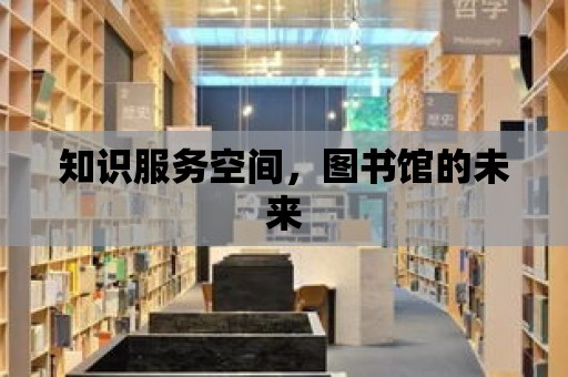 知識服務空間，圖書館的未來