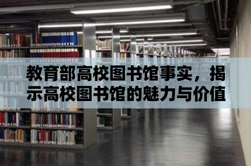 教育部高校圖書館事實(shí)，揭示高校圖書館的魅力與價(jià)值