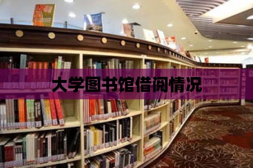 大學圖書館借閱情況