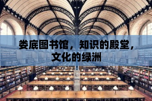 婁底圖書館，知識的殿堂，文化的綠洲