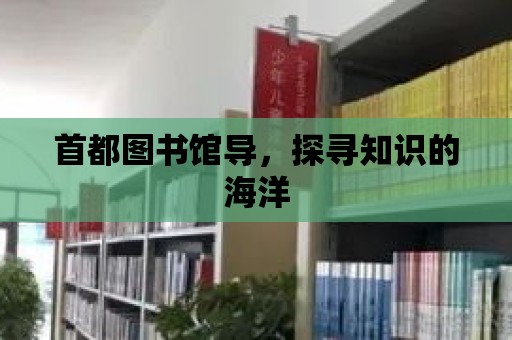 首都圖書館導，探尋知識的海洋