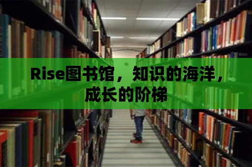 Rise圖書館，知識的海洋，成長的階梯