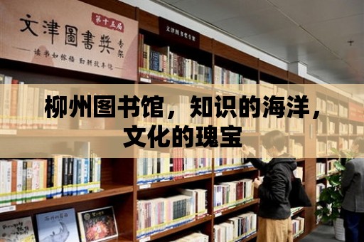 柳州圖書館，知識的海洋，文化的瑰寶