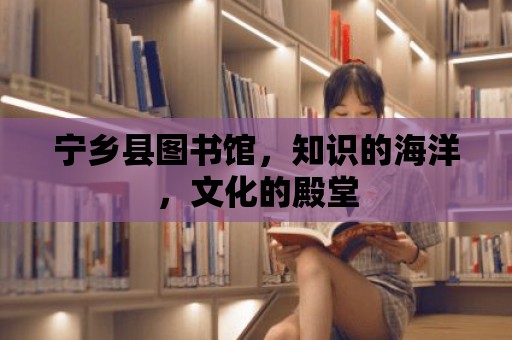 寧鄉縣圖書館，知識的海洋，文化的殿堂