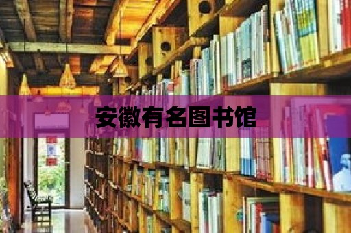 安徽有名圖書館