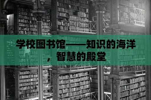 學(xué)校圖書館——知識的海洋，智慧的殿堂