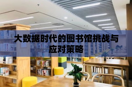 大數據時代的圖書館挑戰與應對策略