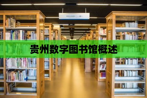 貴州數字圖書館概述