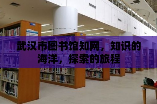 武漢市圖書館知網，知識的海洋，探索的旅程