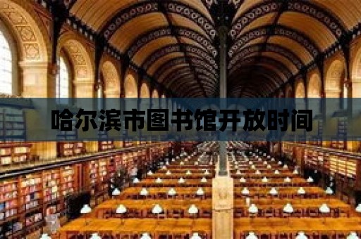 哈爾濱市圖書館開放時間