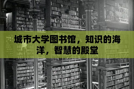 城市大學圖書館，知識的海洋，智慧的殿堂