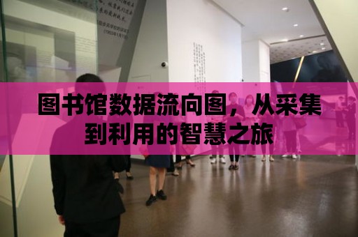 圖書館數據流向圖，從采集到利用的智慧之旅