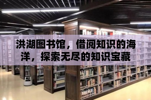 洪湖圖書館，借閱知識的海洋，探索無盡的知識寶藏