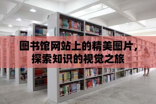 圖書館網站上的精美圖片，探索知識的視覺之旅