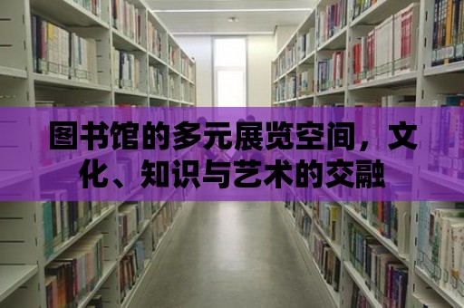 圖書館的多元展覽空間，文化、知識與藝術的交融