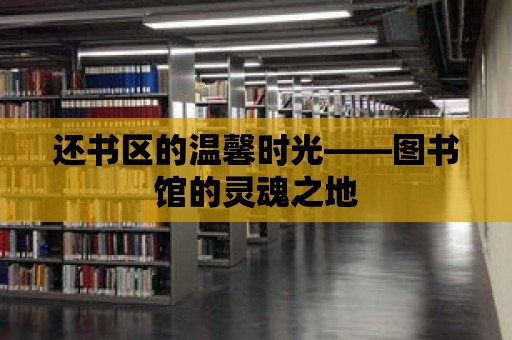 還書區的溫馨時光——圖書館的靈魂之地