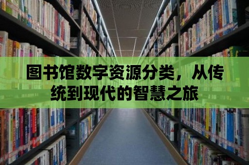 圖書館數(shù)字資源分類，從傳統(tǒng)到現(xiàn)代的智慧之旅