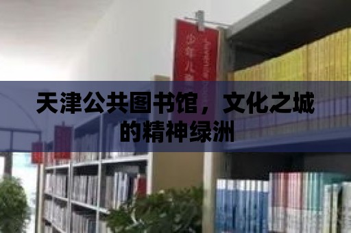 天津公共圖書館，文化之城的精神綠洲