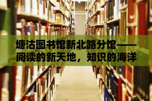 塘沽圖書館新北路分館——閱讀的新天地，知識的海洋