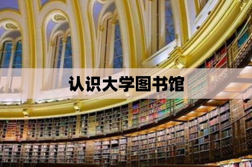 認識大學圖書館