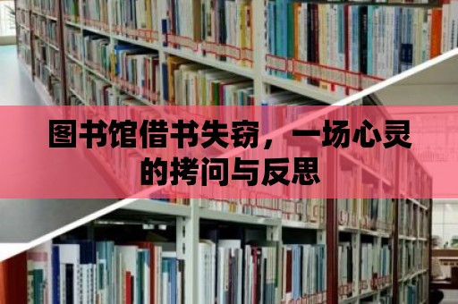 圖書館借書失竊，一場心靈的拷問與反思