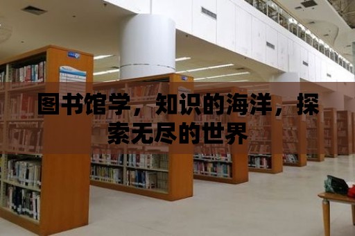 圖書館學，知識的海洋，探索無盡的世界