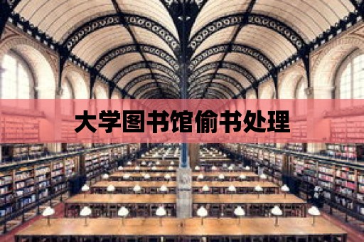 大學圖書館偷書處理