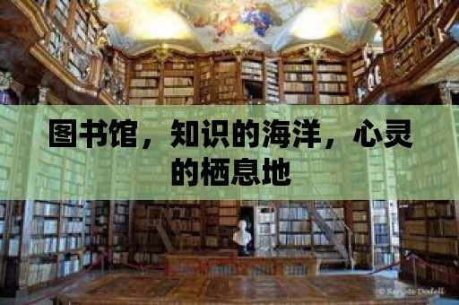 圖書館，知識的海洋，心靈的棲息地