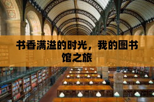 書香滿溢的時光，我的圖書館之旅