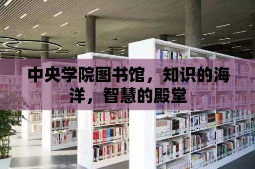 中央學(xué)院圖書館，知識的海洋，智慧的殿堂