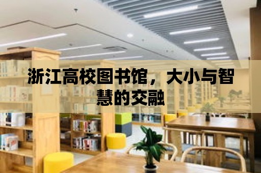 浙江高校圖書館，大小與智慧的交融