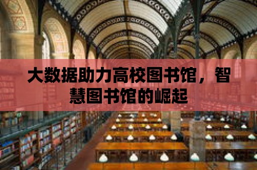 大數據助力高校圖書館，智慧圖書館的崛起