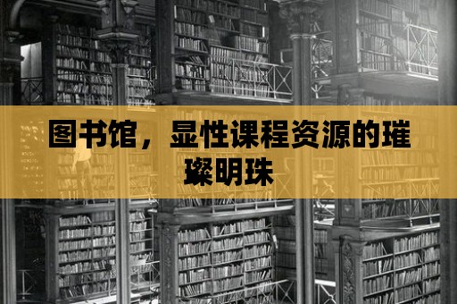 圖書館，顯性課程資源的璀璨明珠