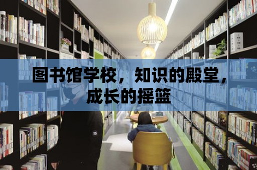 圖書館學校，知識的殿堂，成長的搖籃