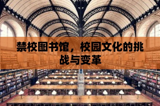 禁校圖書館，校園文化的挑戰(zhàn)與變革