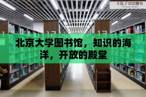 北京大學圖書館，知識的海洋，開放的殿堂