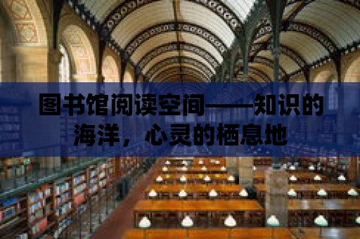 圖書館閱讀空間——知識的海洋，心靈的棲息地