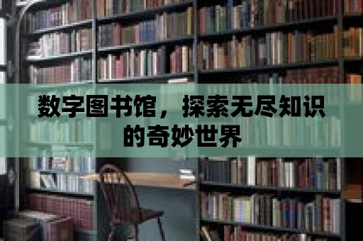 數字圖書館，探索無盡知識的奇妙世界