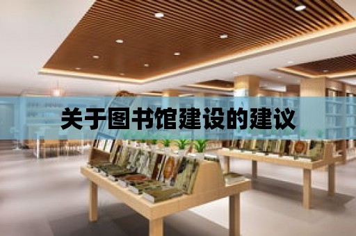 關于圖書館建設的建議