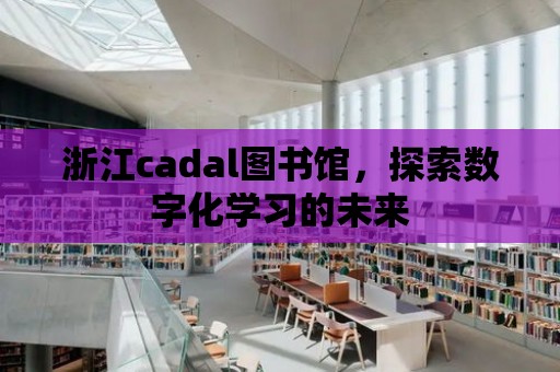 浙江cadal圖書館，探索數(shù)字化學習的未來