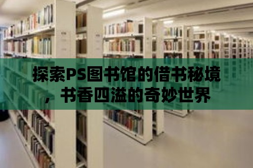 探索PS圖書館的借書秘境，書香四溢的奇妙世界