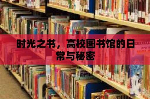 時光之書，高校圖書館的日常與秘密