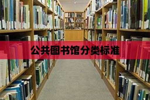 公共圖書館分類標(biāo)準(zhǔn)