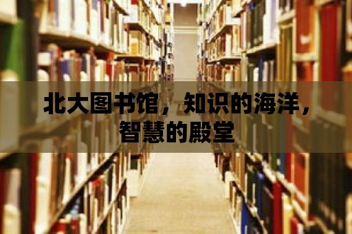 北大圖書館，知識的海洋，智慧的殿堂