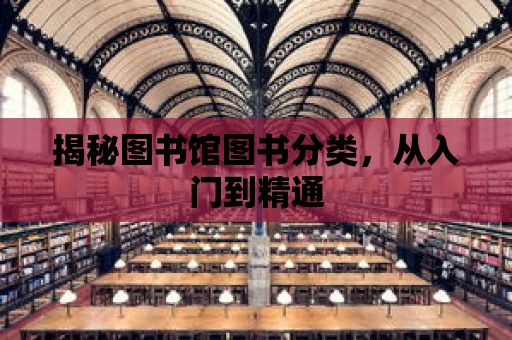 揭秘圖書館圖書分類，從入門到精通