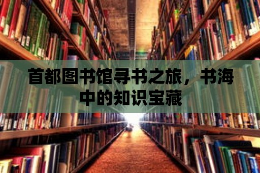 首都圖書館尋書之旅，書海中的知識寶藏