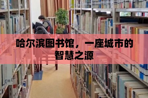 哈爾濱圖書館，一座城市的智慧之源